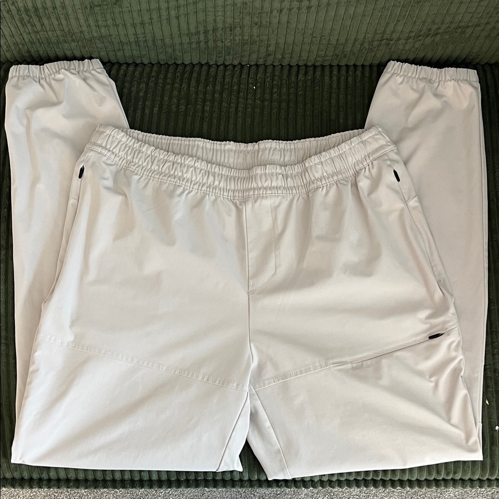🎉5/$25 all in motion Light Cream Active Pants with Drawstring